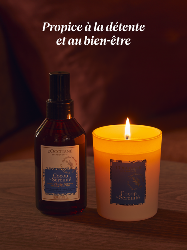 L'OCCITANE Relaxing Pillow Mist 100ml Lavender Pillow Spray Blending Essential Oils Creating A Peaceful Night's Sleep Calm Sleep Mist