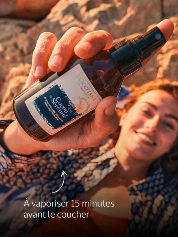 L'OCCITANE Relaxing Pillow Mist 100ml Lavender Pillow Spray Blending Essential Oils Creating A Peaceful Night's Sleep Calm Sleep Mist