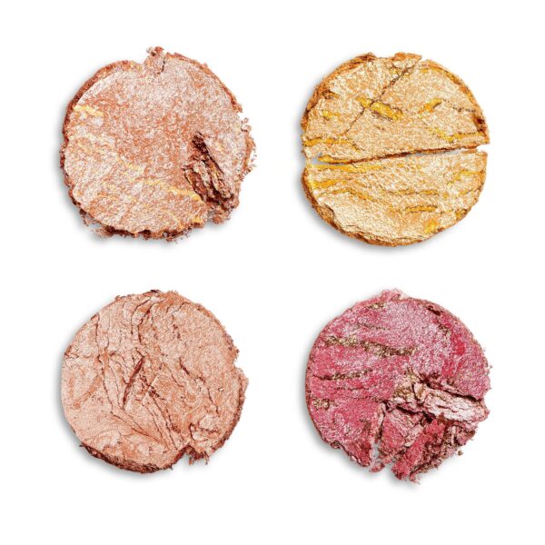 Makeup Revolution Cheek Kit Fresh Perspective Face Bronzing Highlighter Palette 4 Shades 8.8g