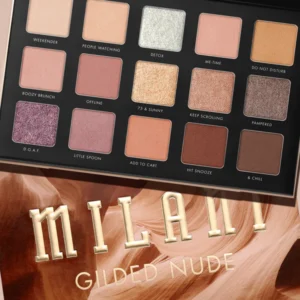 Milani - GILDED EYESHADOW PALETTES - Nude