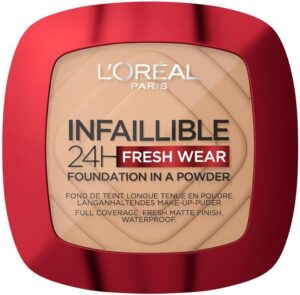 L'Oréal Paris - Infaillible 24H Fresh Wear Foundation In A Powder - 300 Amber