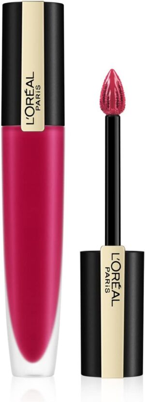 Loreal Paris Rouge Signature Matte Liquid Lipstick 114 Represent 7ml