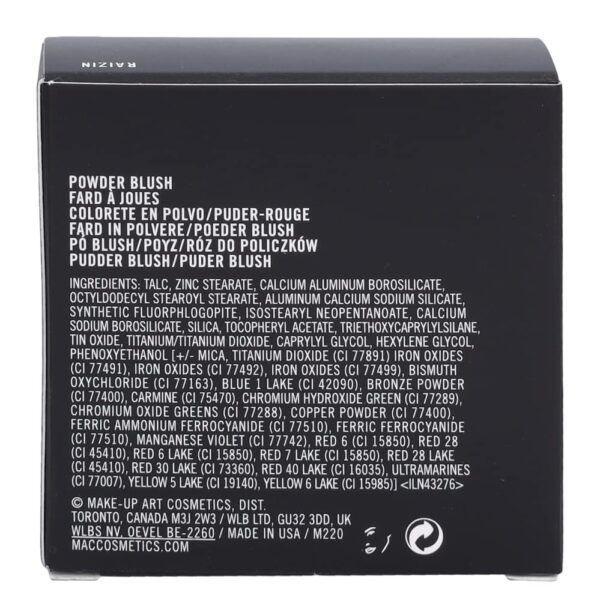 MAC Blush Powder Raizin 6g/0.21oz