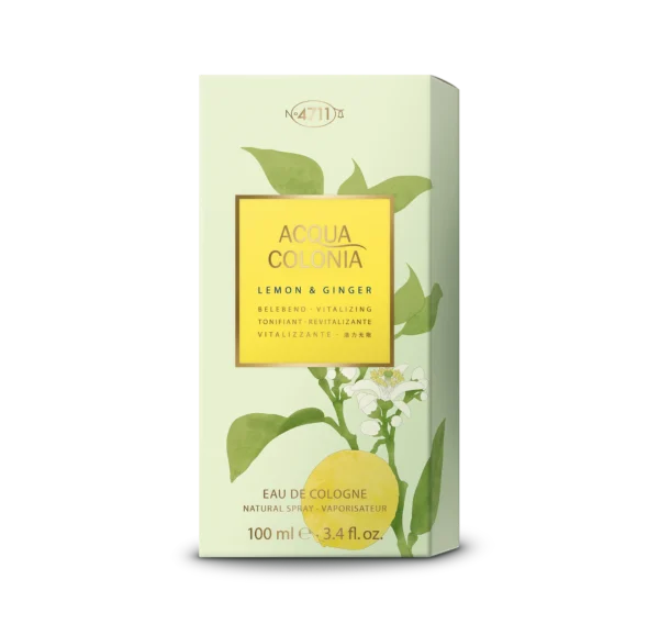 Acqua Colonia Unisex Lemon Ginger Eau de Cologne 50ml