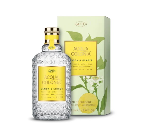 Acqua Colonia Unisex Lemon Ginger Eau de Cologne 50ml