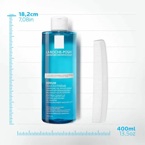 La Roche-Posay Kerium Physiological Soft Gel Shampoo 400ml