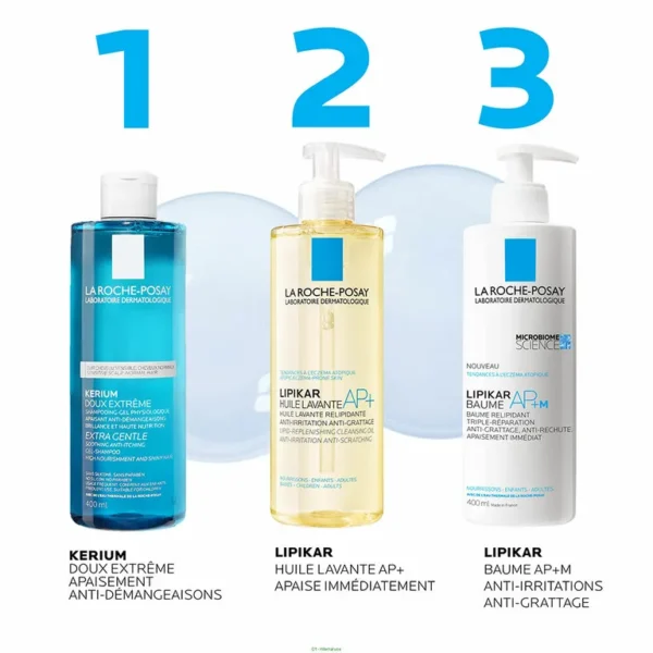 La Roche-Posay Kerium Physiological Soft Gel Shampoo 400ml