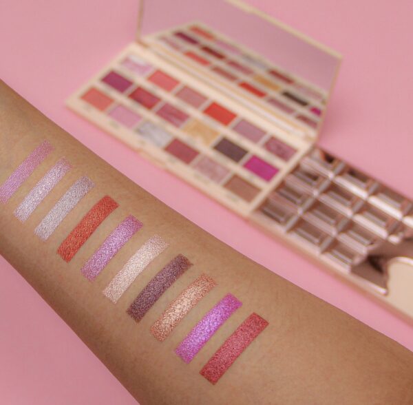 I Heart Revolution Eye Shadow Palette I Heart Chocolate Rose Gold Mixed 1 count