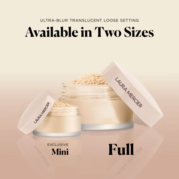 Laura Mercier Mini Ultra-Blur Talc-Free Translucent Loose Setting Powder Translucent Honey