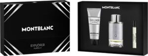 Montblanc Explorer Platinum Eau De Perfume Spray 100ml Set 3 Pie - Men's Fragrances