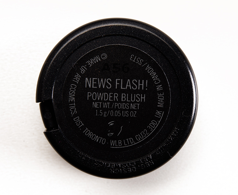 MAC Small Powder Blush News Flash