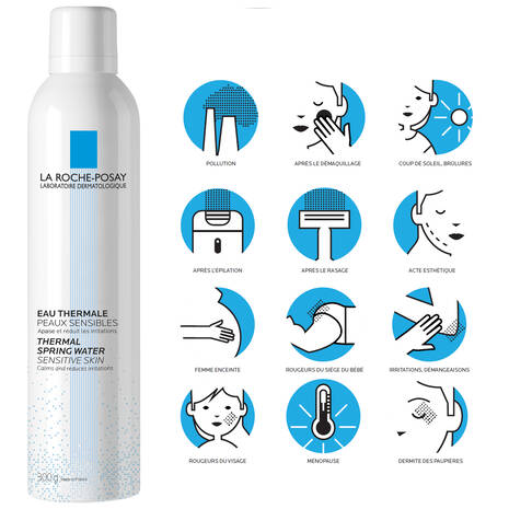 La Roche-Posay EAU THERMALE Apaisante Anti-Irritations Peaux Sensibles, 150ml