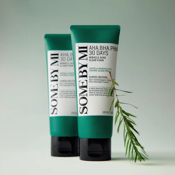 SOME BY MI AHA BHA PHA 30 Days Miracle Acne Clear Foam 100ML