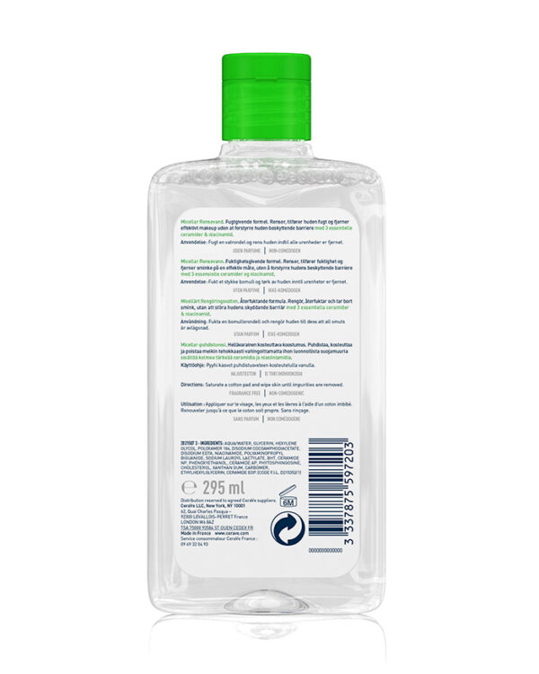 CeraVe Eau Micellaire pour tout type de peau 295ml