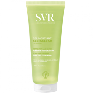 SVR SEBIACLEAR Gel moussant, peaux à tendances acnéique 200ML