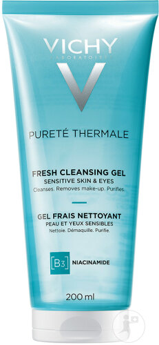 Vichy Pureté Thermale Gel Frais Nettoyant Peaux Et Yeux Sensibles 200ML